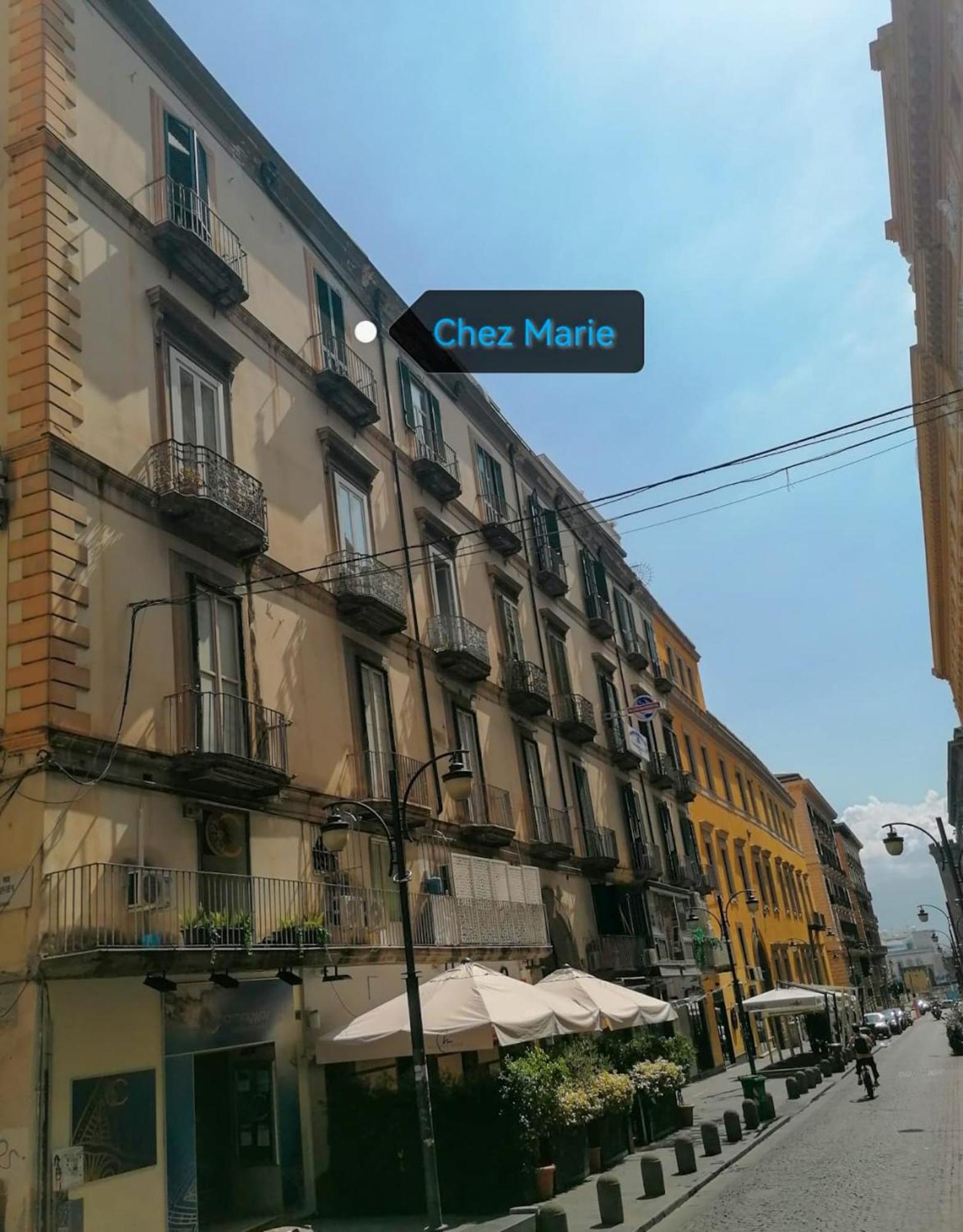 Chez Marie Napoliアパートメント エクステリア 写真